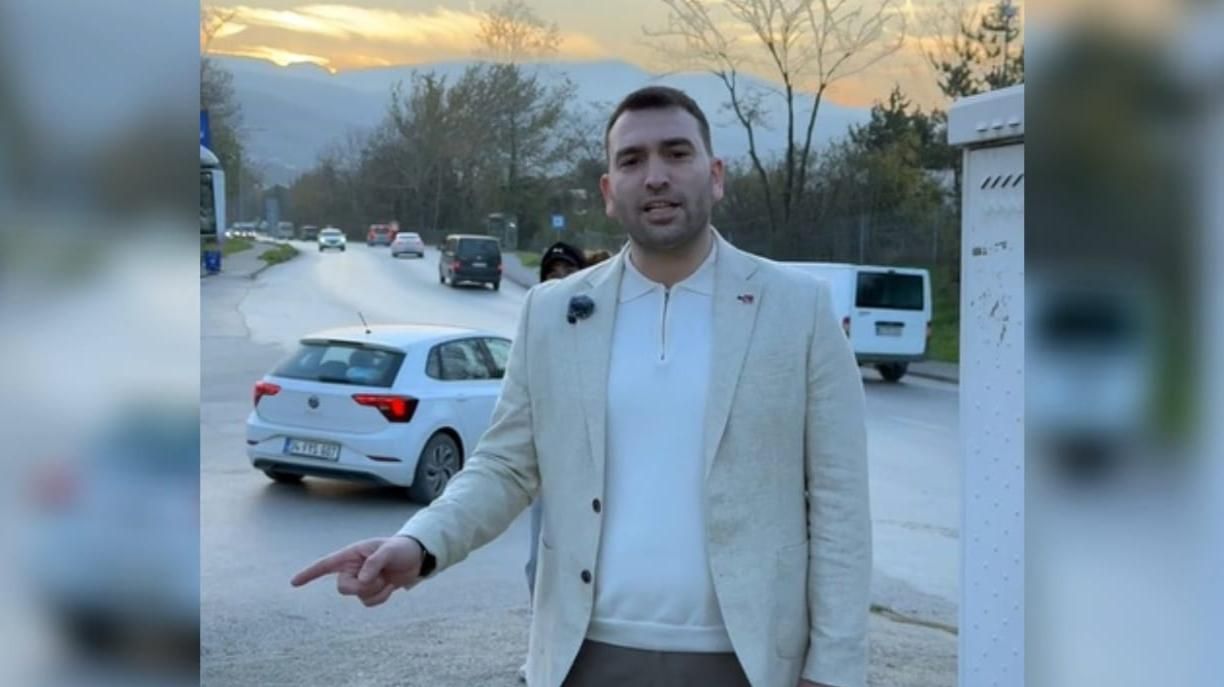 BAŞKAN SEVİMLİ'DEN KAVŞAK TEPKİSİ