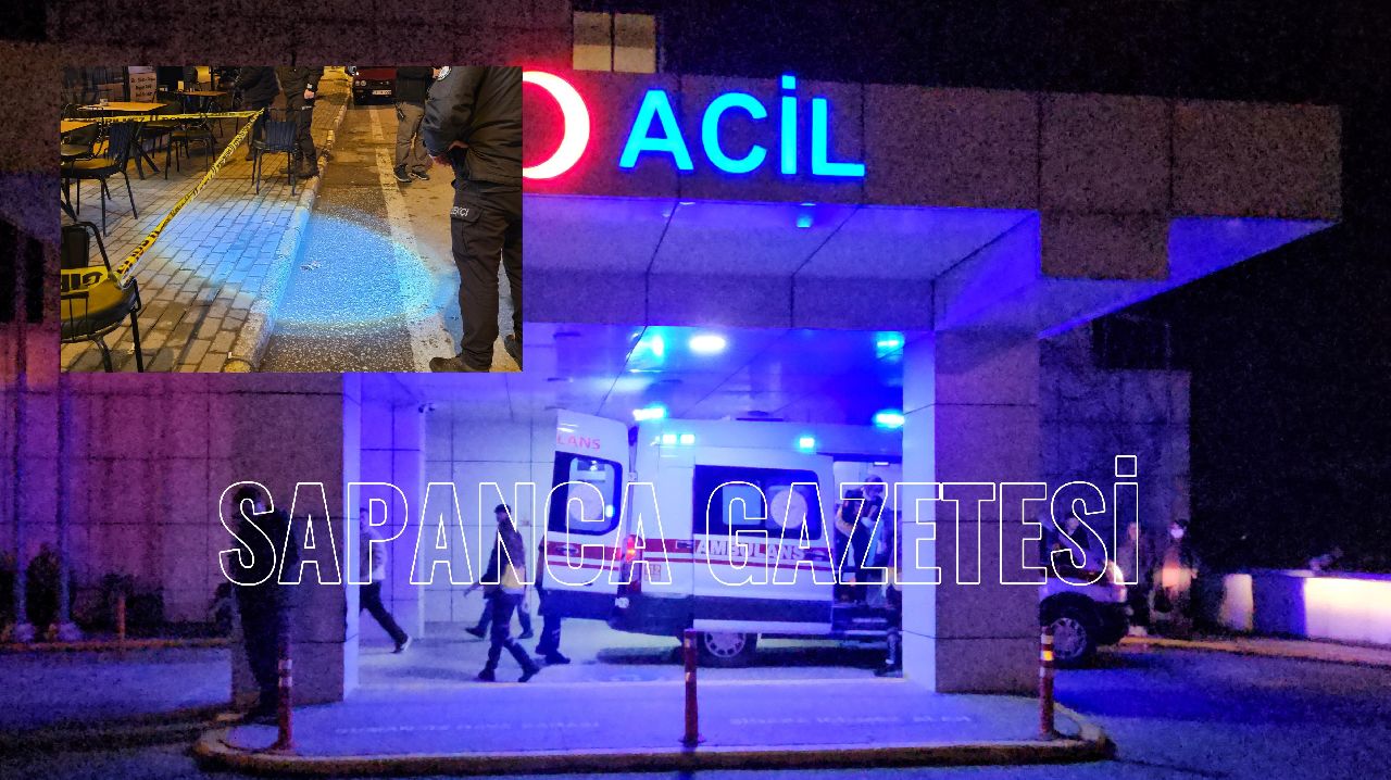 SAPANCA'DA TABANCAYLA VURULAN KİŞİ YARALANDI