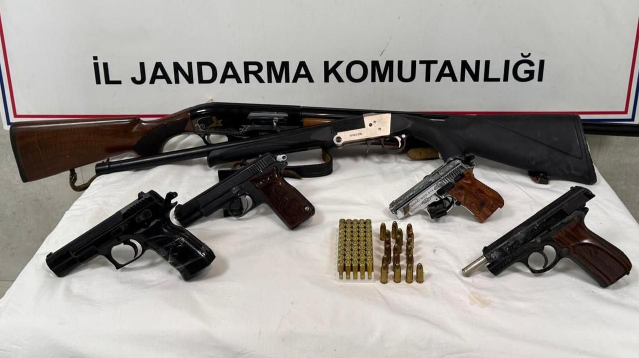 JANDARMADAN SİLAH OPERASYONU: 2 TUTUKLAMA