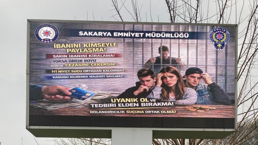 DOLANDIRICILARA ''LED EKRAN''LI ÖNLEM