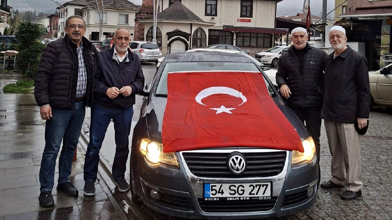 4 ARKADAŞ UMRE İÇİN SAPANCA'DAN YOLA ÇIKTI!