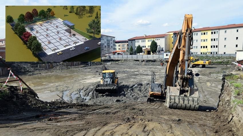 SAPANCA YERALTI OTOPARKI VE MEYDAN PROJESİNDE ÇALIŞMALAR BAŞLADI